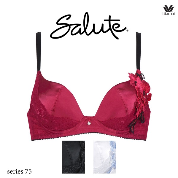 ワコール サルート 75G ブラジャー BTJ475 3/4カップワイヤー VIVA