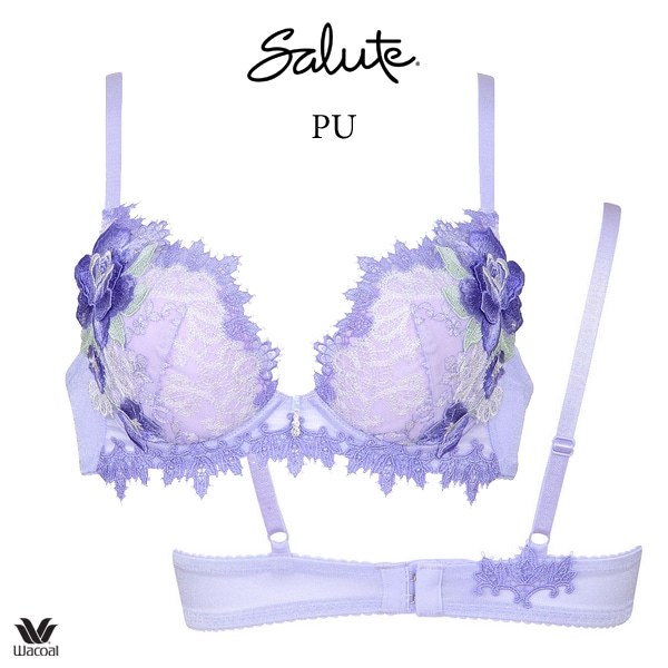 ワコール サルート 84G ブラジャー BTJ484 3/4カップワイヤー VIVA