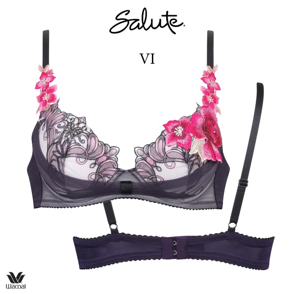 ワコール サルート 61G ブラジャー BTJ761 3/4カップワイヤー