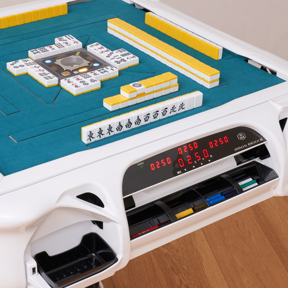 アモスレックス3 -AMOS REXXⅢ- 角脚 全自動麻雀卓 | 業務用 / 点数