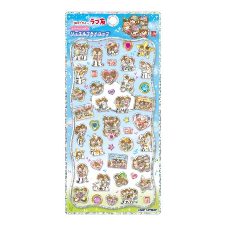 3月16日以降順次発送】ジュエルプチドロップステッカー/平成ファンシー