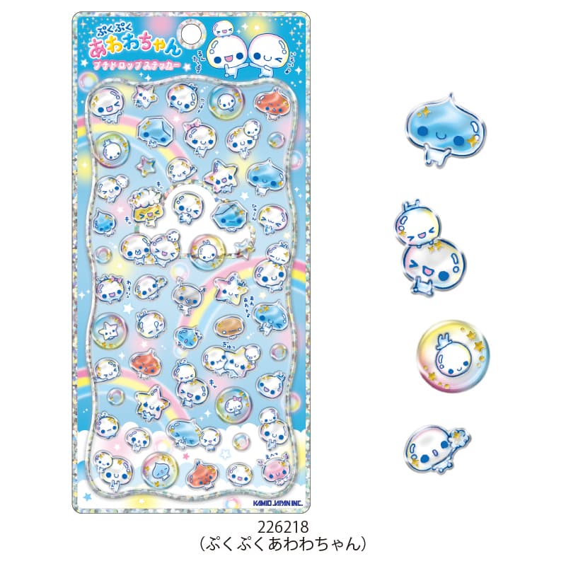 3月16日以降順次発送】プチドロップステッカー/平成ファンシー【購入