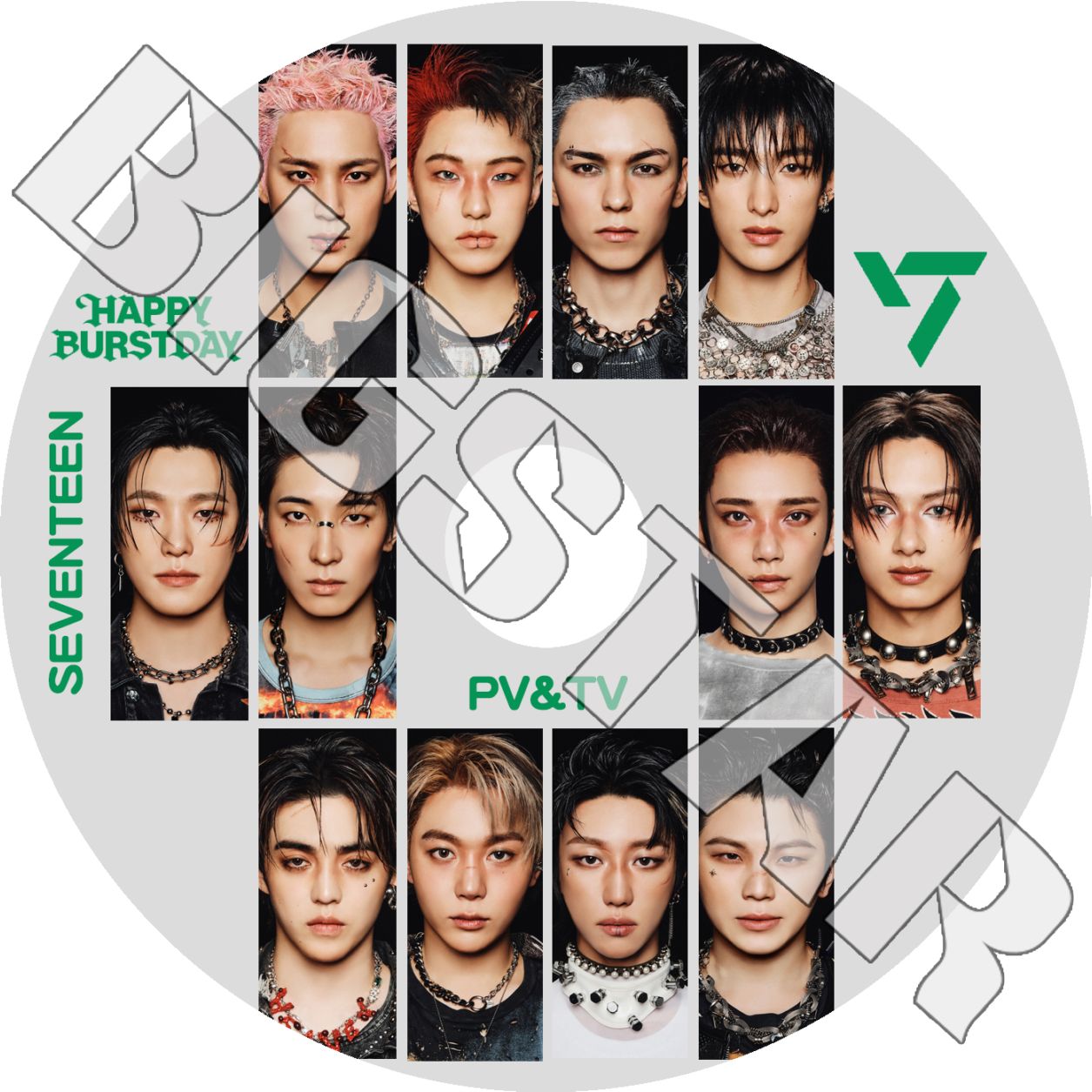 K-POP DVD Seventeen 2025 PV/TV - THUNDER LOVE, MONEY, FAME MAESTRO