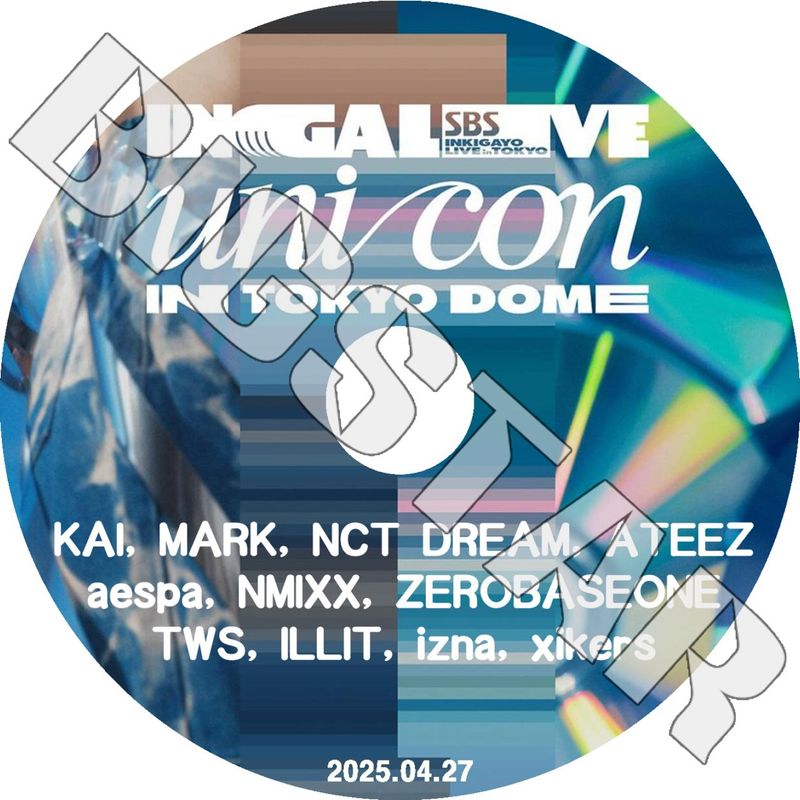 K-POP DVD 2025 人気歌謡 UNICON IN JAPAN 2025.04.27 番組ver. EXO