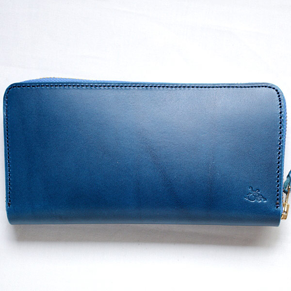 革蛸謹製 台形ラウンドジッパーワレット 月夜 | 革蛸謹製ロング