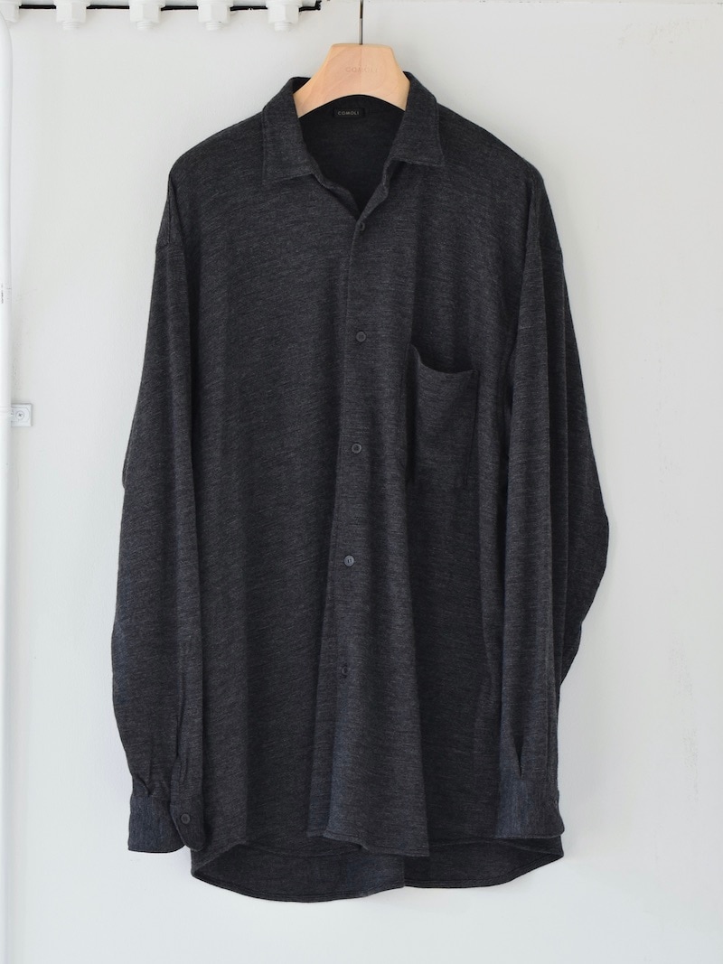 COMOLI 24AW コーデュロイ コモリシャツ 2 A03-02004-marka スリット