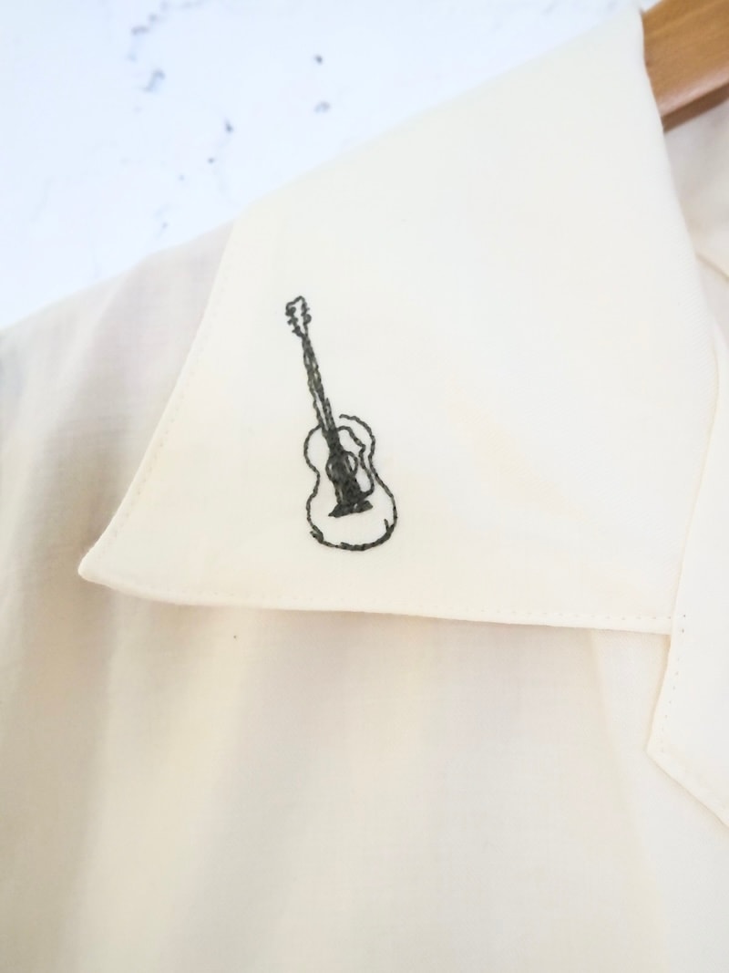 BLACKBIRD (ブラックバード) / open collar shirt (ecru) 26SS | 商品一覧