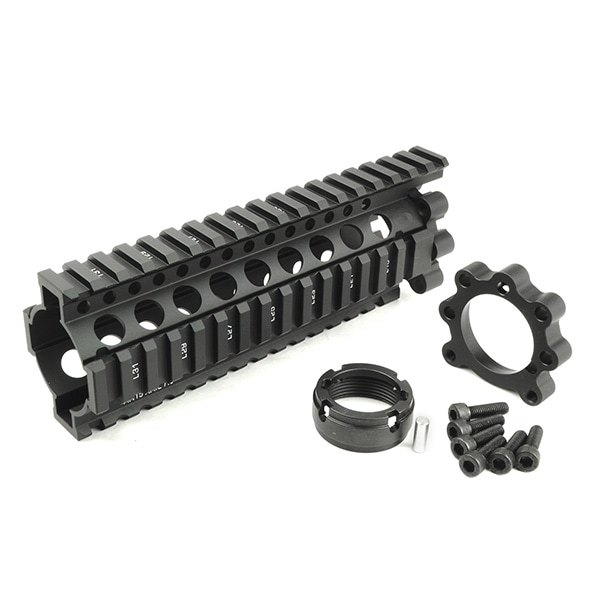 MADBULL Daniel Defense LITE RAIL 7インチ ハンドガード ブラック (DD