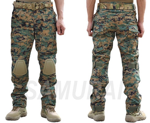 CRYE AC タイプ ニーパッド 内蔵 コンバット パンツ ピクセルグリーン