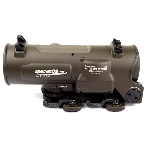 ELCAN Specter DR タイプ 1-4x 可変倍率 スコープ FDE DXバージョン