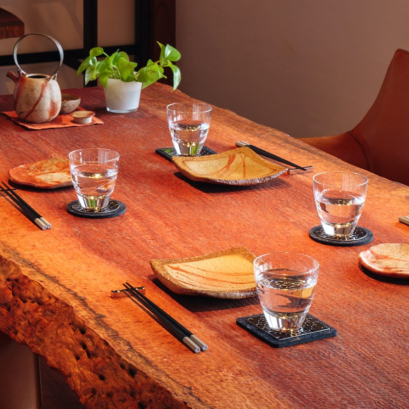 コップば置くやつ（コースター☆コースター四角 4枚セット