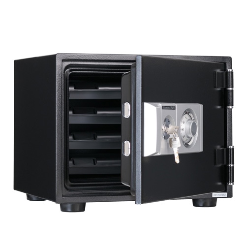 ダイヤセーフ(旧:日本金銭機械) 家庭用耐火金庫 D34-4 WEB限定ブラック