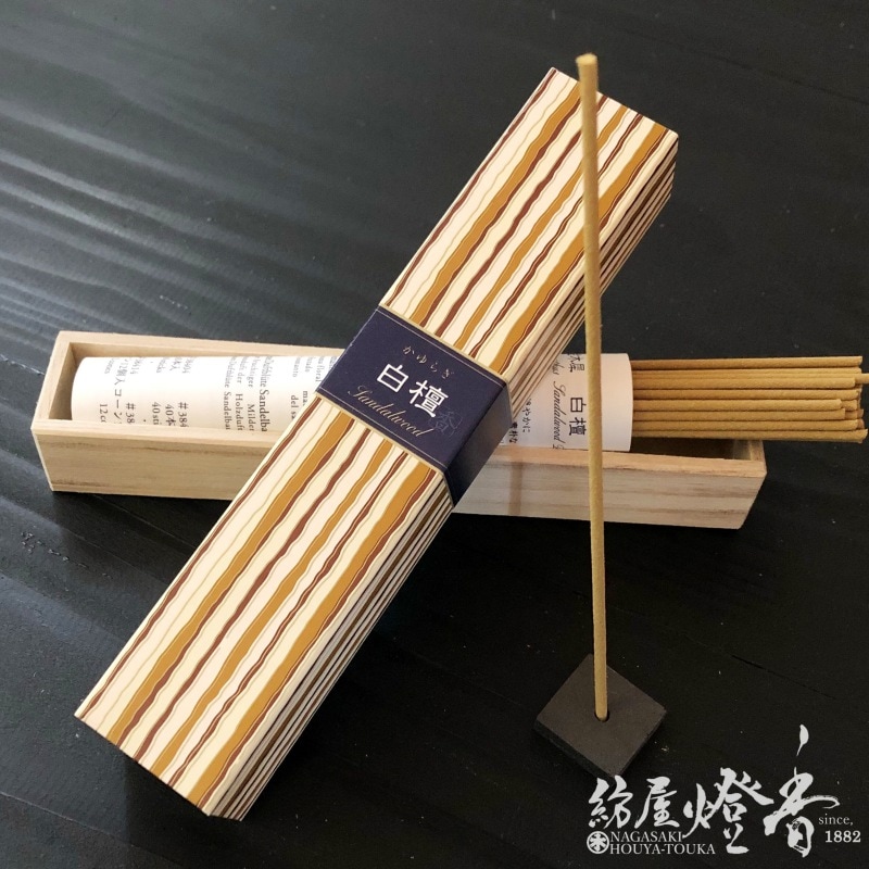 お香/室内香『かゆらぎ【白檀（びゃくだん）】スティックタイプ40本入