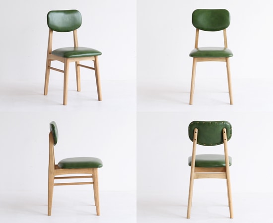 ラシック】チェア（合成皮革）｜合成皮革を使ったダイニングチェア