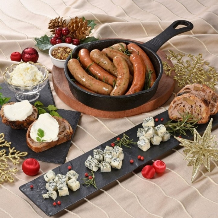 大人の贅沢おつまみ】絶品ウインナーと2種のチーズセット ｜北海道