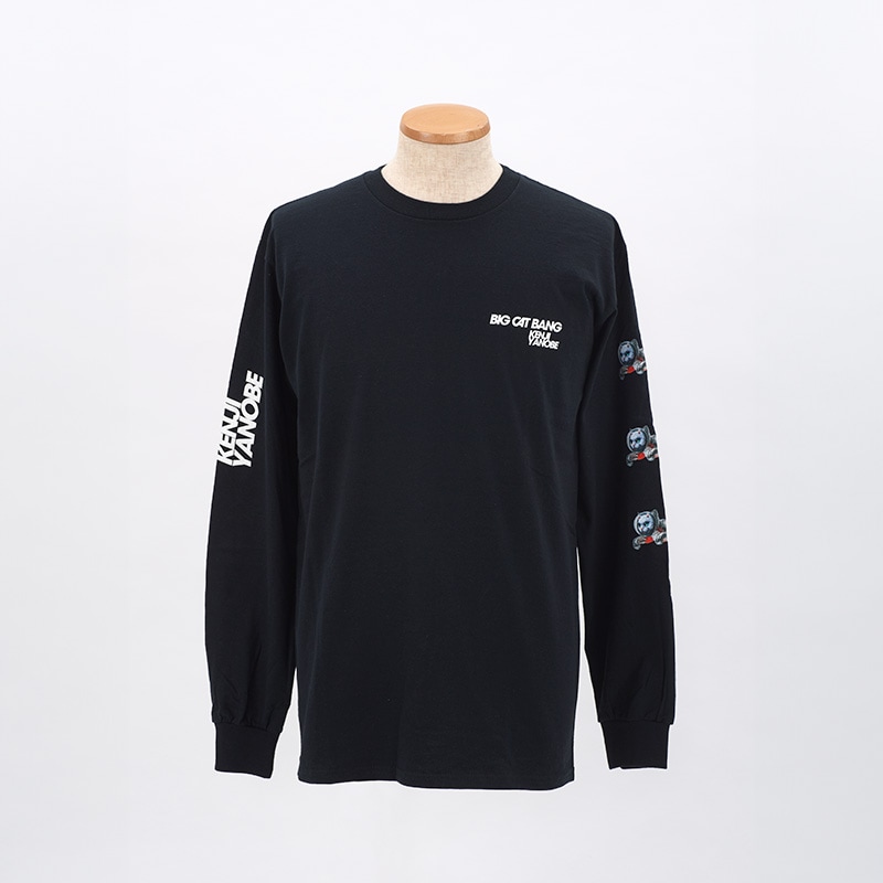 BIG CAT BANG (LUCA) 長袖 Tシャツ／黒 | ヤノベケンジ | キタンクラブ