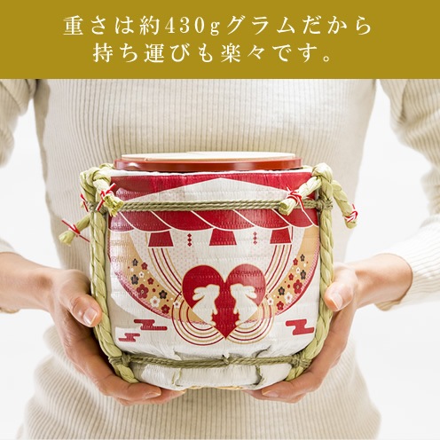 ミニ鏡開きセット◇ミニ鏡開きセット ～土産樽～ タイル富士｜明治創業