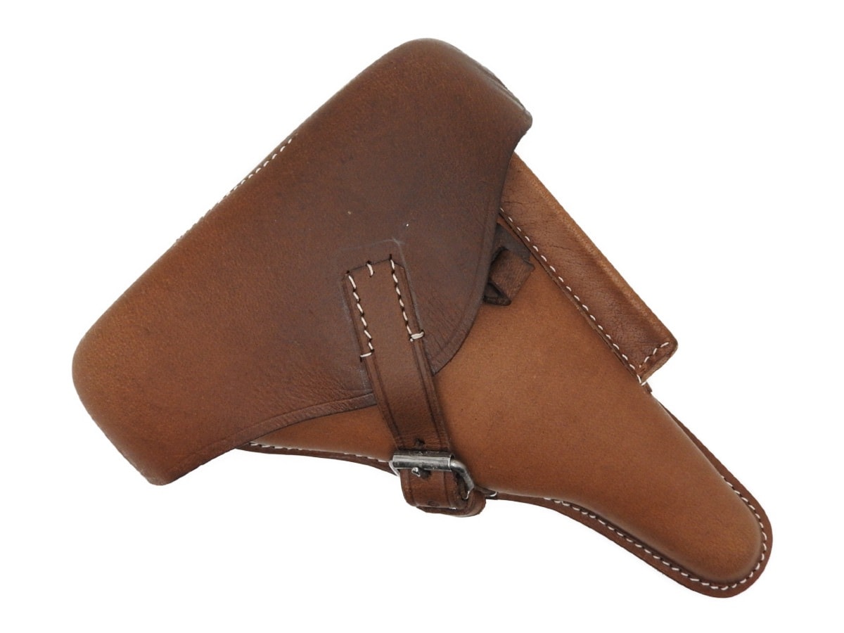 ドイツ軍 ドイツ軍 ルガーP08 ホルスター オールドフィニッシュ 本革製