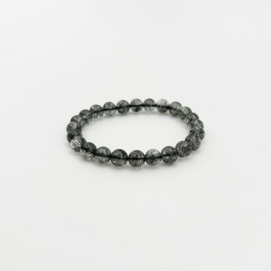 ReZARDクォーツ】ブラックルチルブレスレット