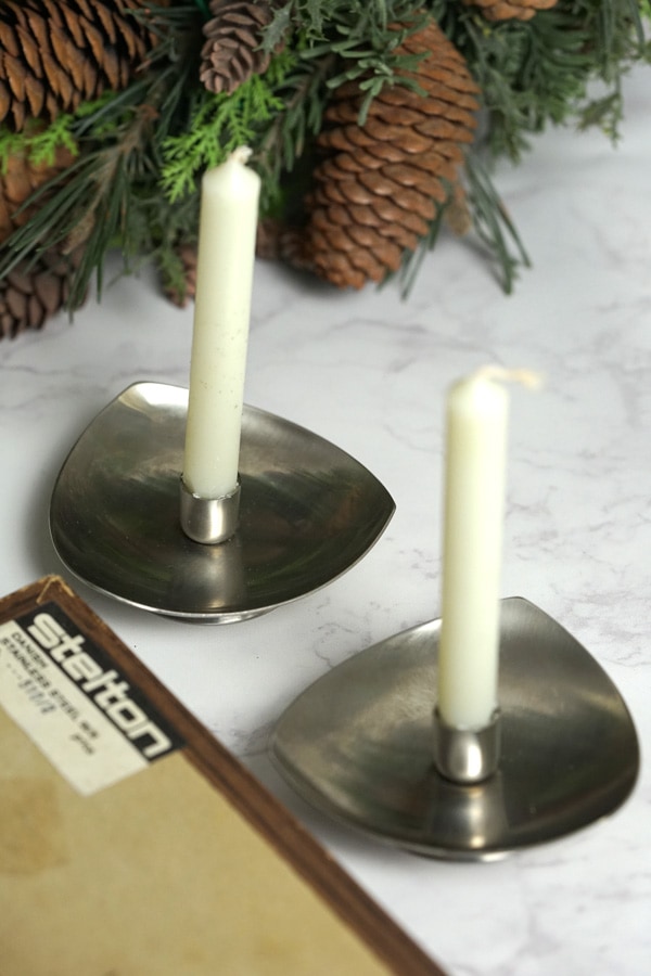 デンマークSteltonのキャンドルホルダー2個セット gk-611の通販