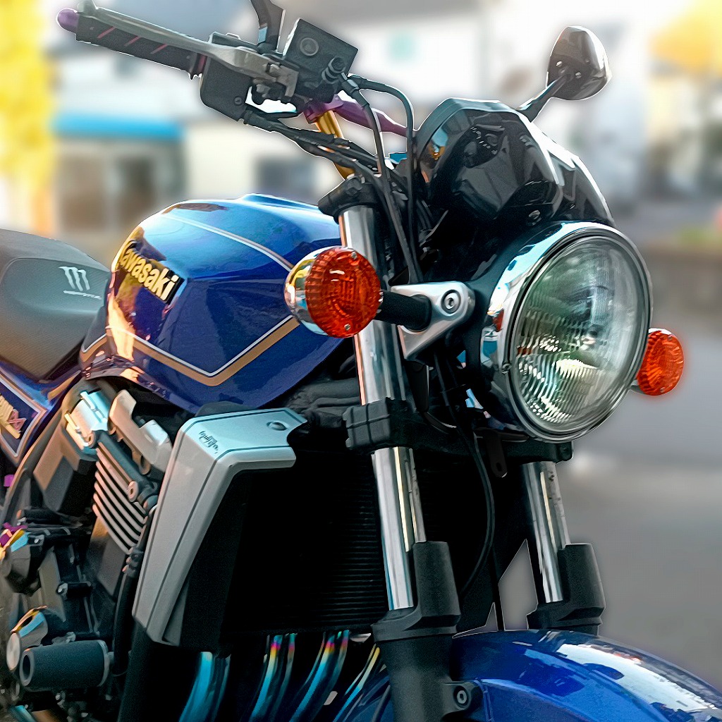 ZRX1200DAEG 新☆丸目ヘッドライトメーターカバーキット | Kawasaki