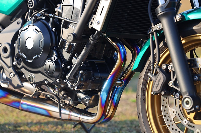 Z650RS(-'23) SP忠男 POWERBOX FULL 2in1フルエキマフラー | Kawasaki