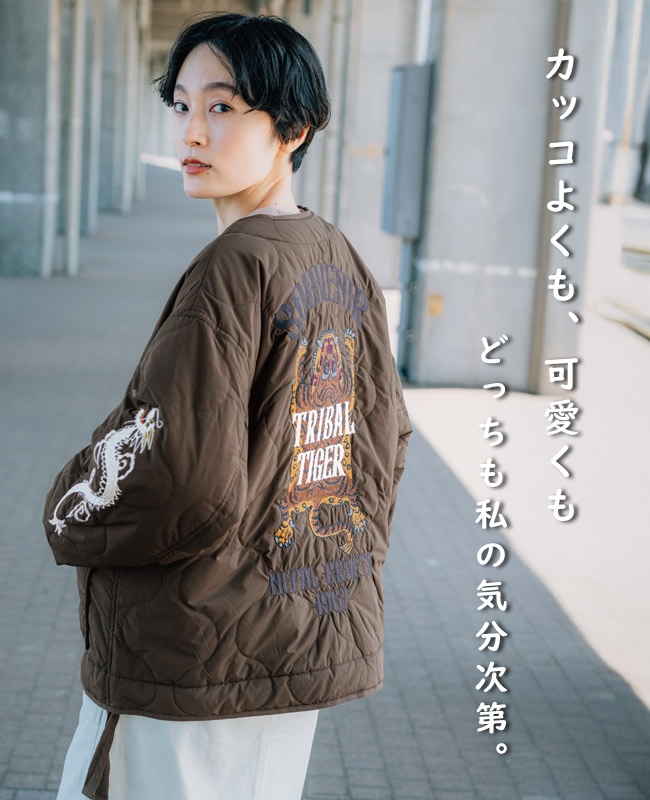 クリフメイヤー[公式] スーベニア刺繍キルトJK MENS LADYS 2415104