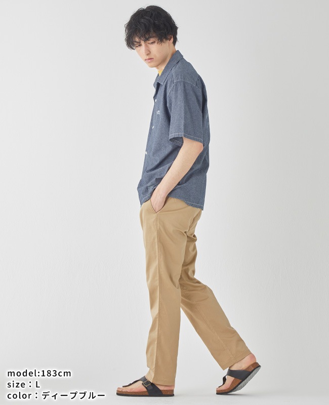 クリフメイヤー[公式] シャンブレー開襟シャツ MENS 2454000 | MENS