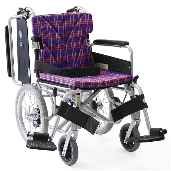 超低床型 多機能 介助用車いす KA816-40(38・42)B-SL | 車いす通販の