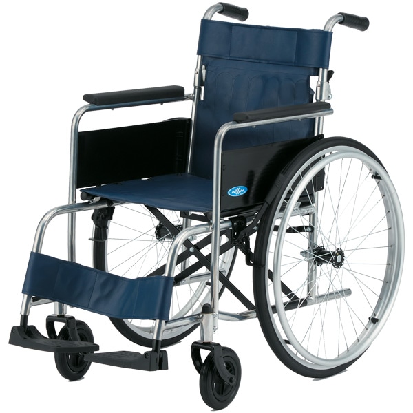 スチール製 高床型 自走用車いす NF-1 ［シート幅42cm］ | 車いす通販