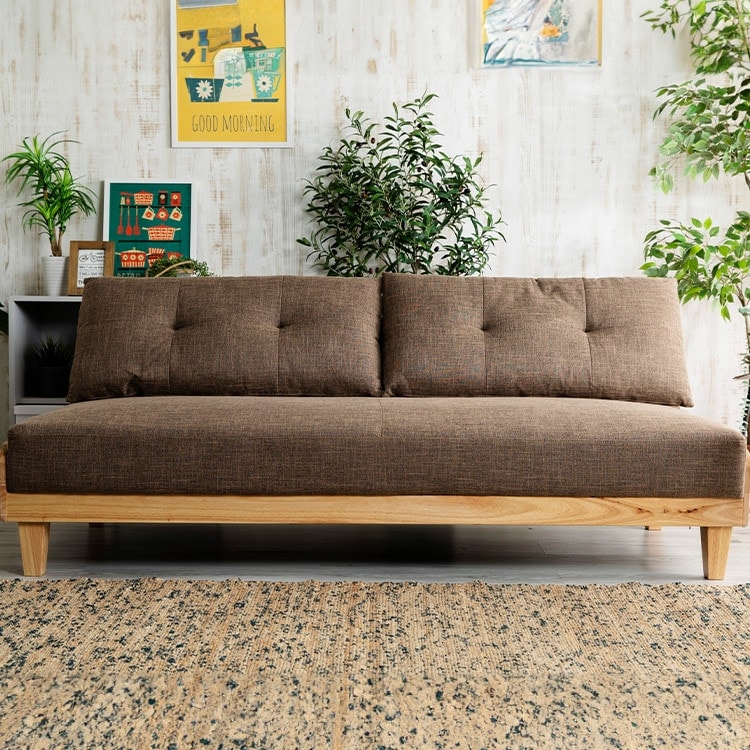 北欧風ソファベッド3人掛け SCSB-3｜SIMPLE STYLE (シンプルスタイル