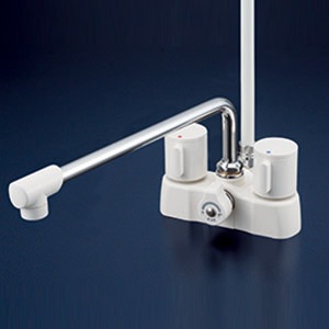 KF2008G3R3】デッキ型2ハンドルシャワー 300mmパイプ付｜【公式