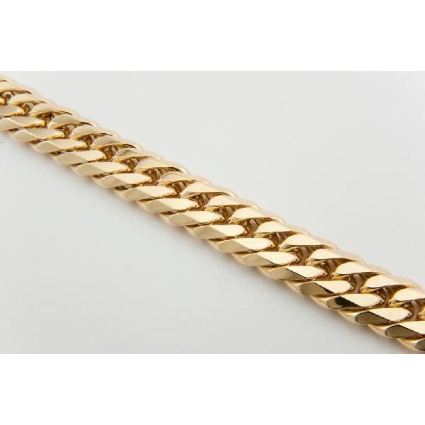 18金 喜平ブレスレット K18 6面カットダブル 200g 22.5cm 造幣局検定