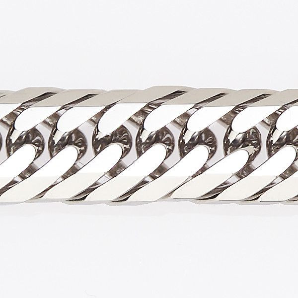 プラチナ850 喜平ブレスレット Pt850 8面トリプルカット 30g 20cm