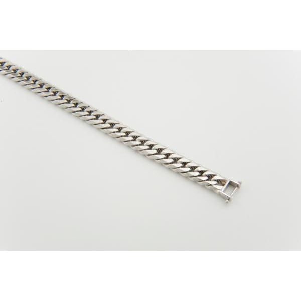 プラチナ850 喜平ネックレス Pt850 6面カットダブル 150g 50-60cm