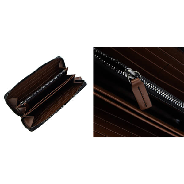 セール】セラピアン 財布 PVC型押し ラウンドジップ長財布 SERAPIAN