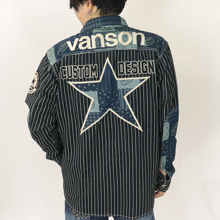 VANSON】刺繍デニムシャツ | アイテムから探す,トップス | lax outfitters