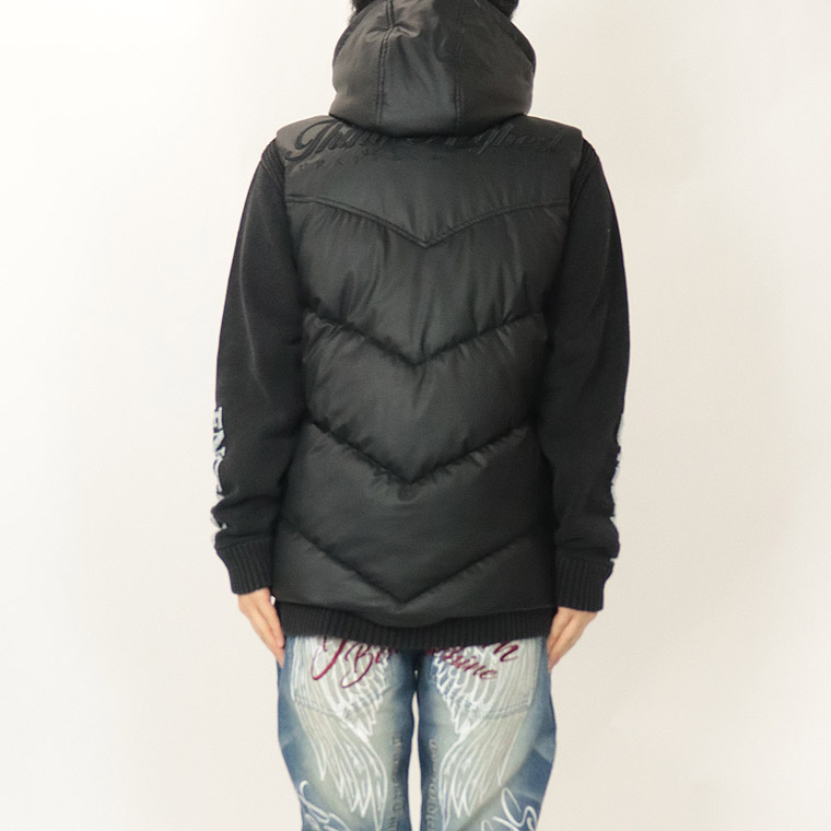 NORTON】PUウエスタンフェイクダウンベスト【フード脱着】 | アイテム