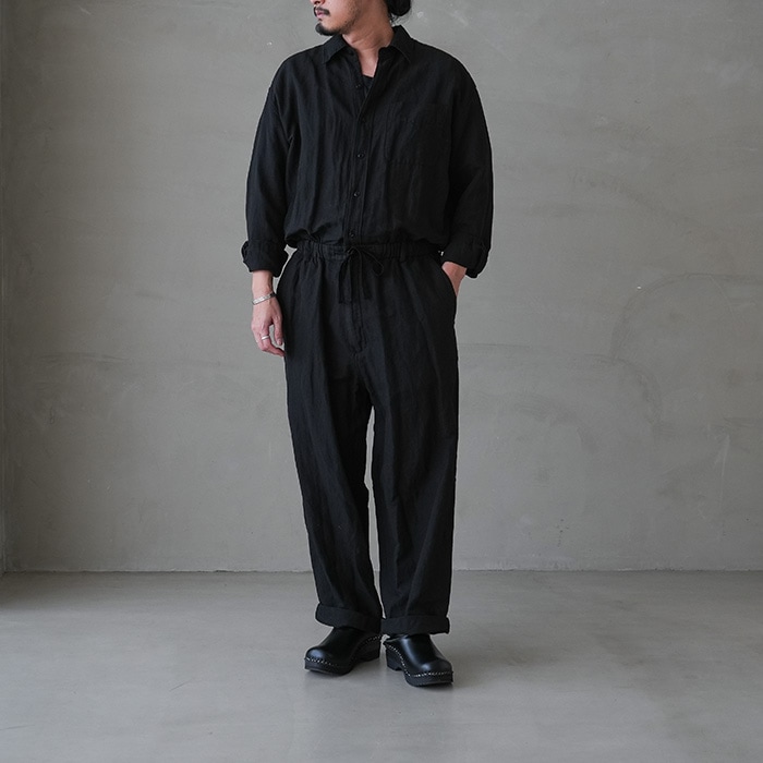 ys-24ss-41) YOKOSAKAMOTO(ヨーコサカモト) / JUMP SUIT(ジャンプ