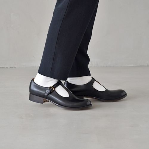 ff-413) / forme (フォルメ) / Baby calf fringe t strap (ベビー