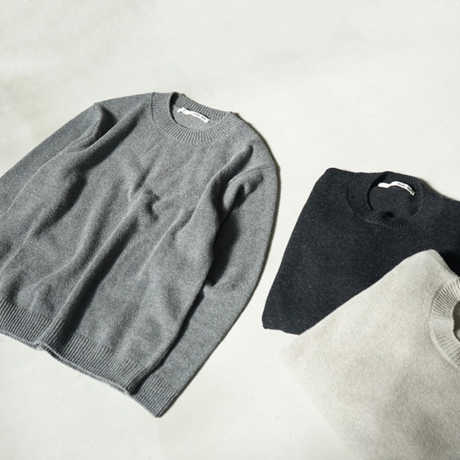 e223k193) / evam eva (エヴァムエヴァ) / wool sable pullover
