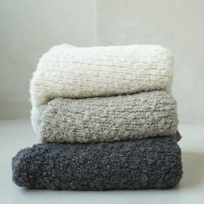 e253g182) / evam eva (エヴァムエヴァ) / alpaca wool snood(アルパカ