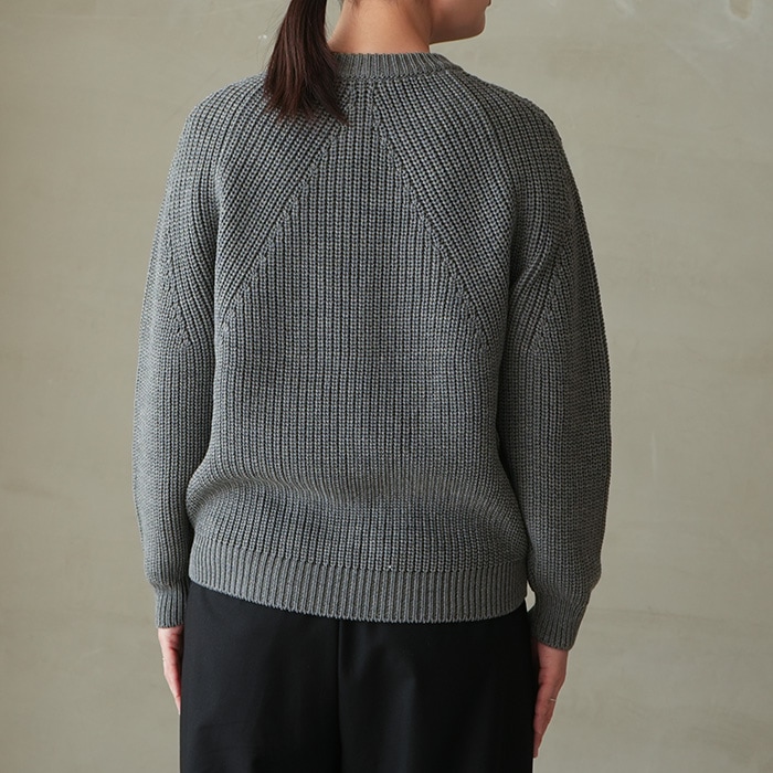 30%OFF】(bn-25fl-030)/ BATONER(バトナー) / SIGNATURE CREW NECK