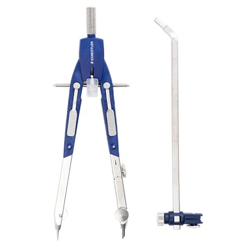 ステッドラー 中車式コンパス (大) 継足棒付 | 設計製図・デザイン用品