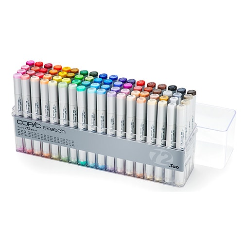 コピックスケッチ ベーシック72色セット | 設計製図・デザイン用品