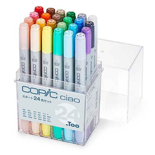 コピックチャオ スタート24色セット | 設計製図・デザイン用品