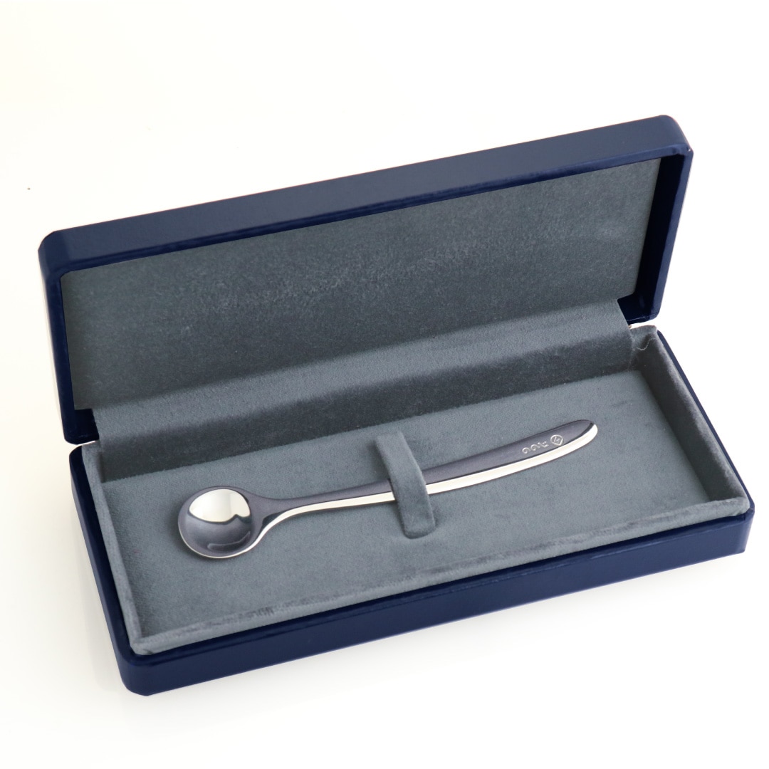 ののじ 純銀製・離乳食スプーン（Heart） | 離乳食スプーン | 便利な