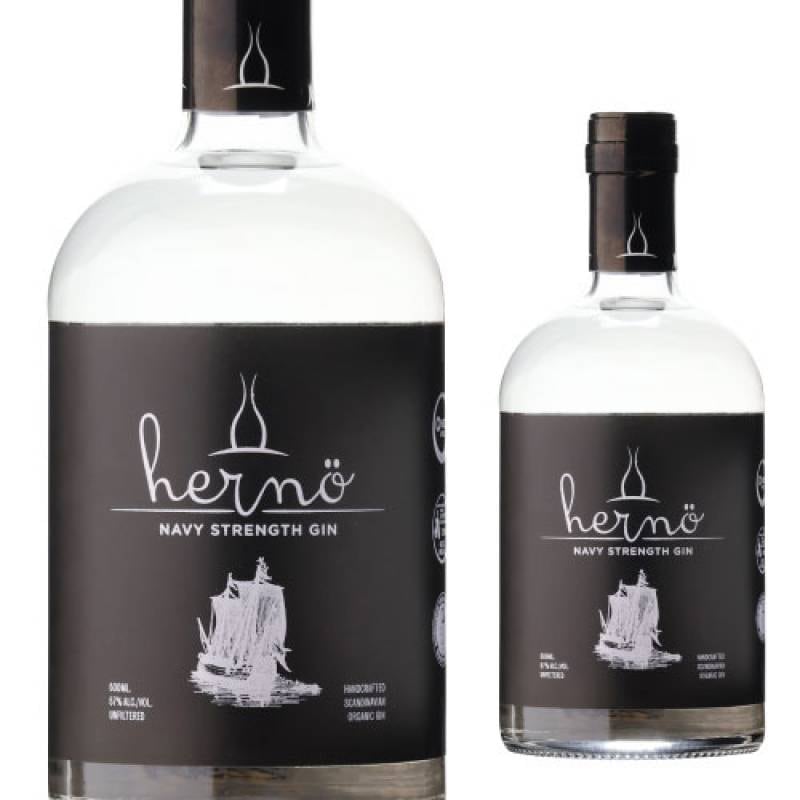 ヘルノ ネイビーストレングス ジン クラフトジン 57度 500ml 北欧