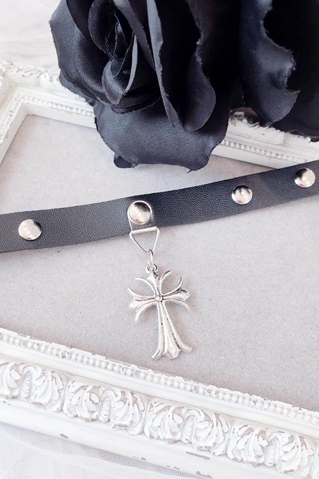 MA*RS】クロスチョーカー - ブラック size-F | 地雷系・量産型の