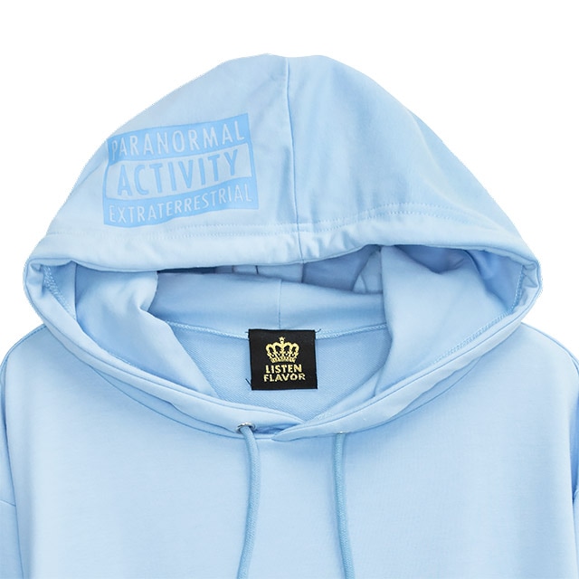 エイリアン セパレート袖ベルトパーカー 【L.BLUE】｜LISTEN FLAVOR